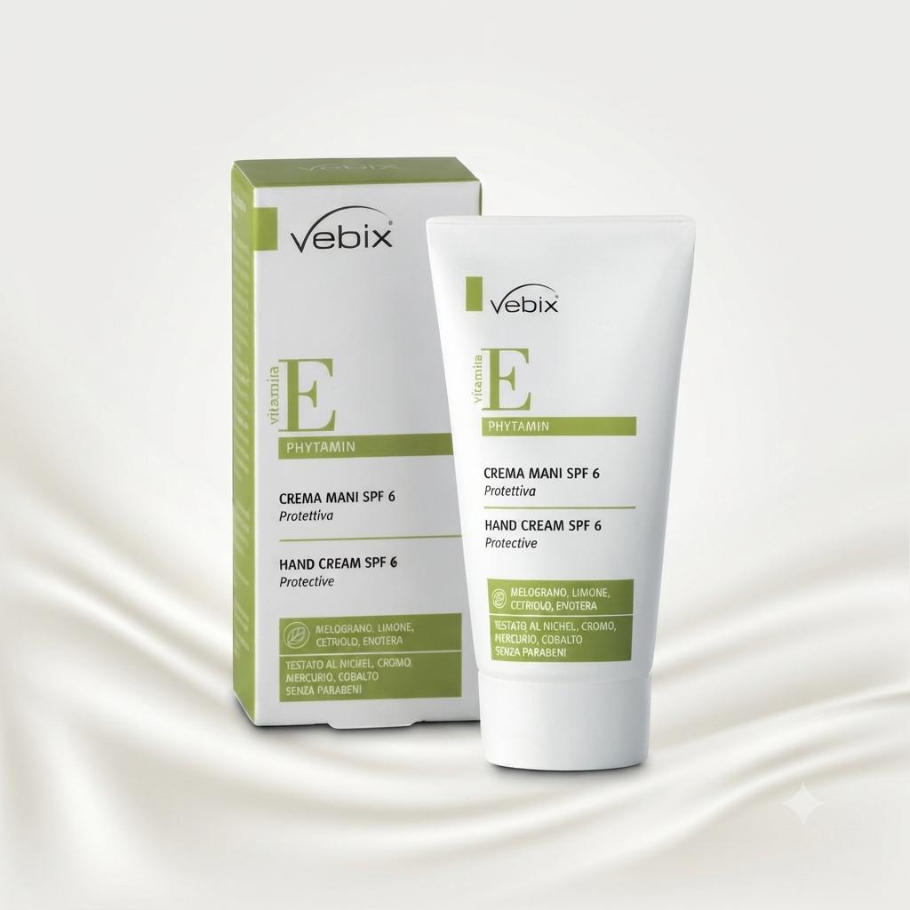 كريم اليدين بفيتامين E مع SPF 6 – Vebix