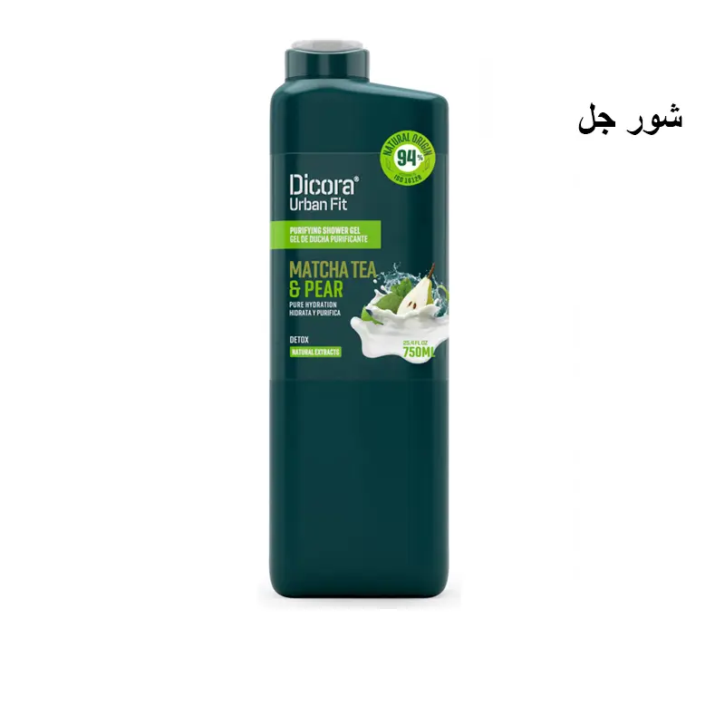 شور ديكورا DICORA SHOWER MATCHA & PEAR 750 ML