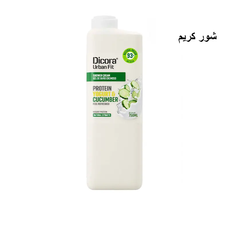 شور ديكورا DICORA SHOWER CUCUMBER 750ML