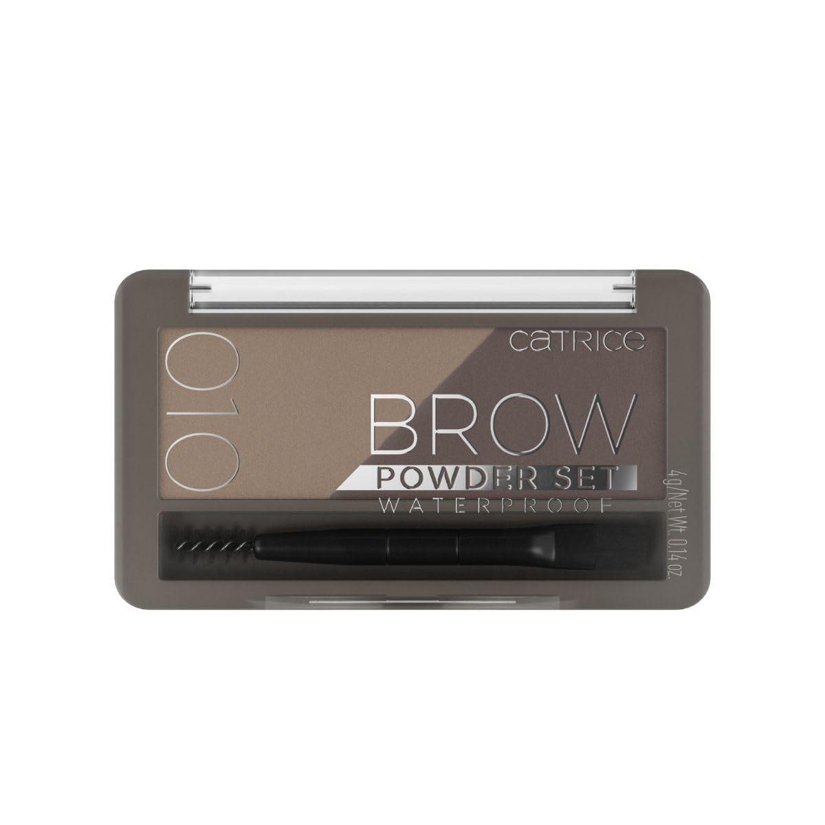 كاتريس Brow Powder Set رقم 010 – بودرة حواجب مقاومة للماء