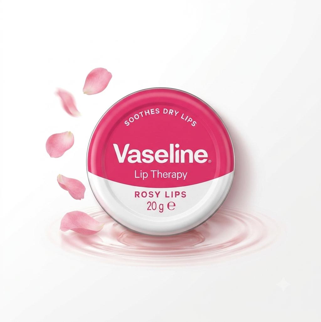 بلسم شفاه فازلين روزي ليبس | Vaseline Lip Therapy Rosy Lips ✨