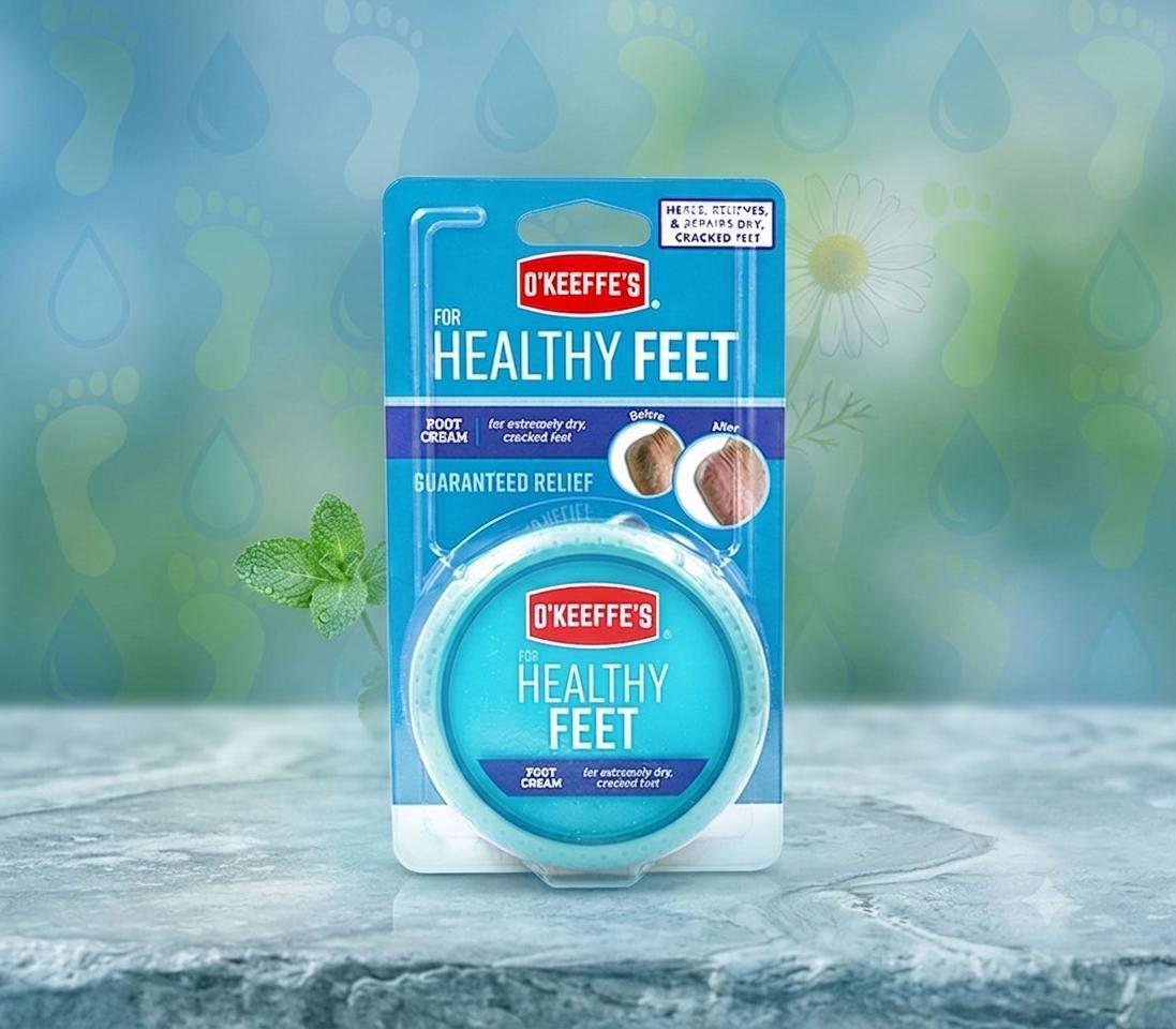 كريم O'Keeffe's Healthy Feet للعناية بالقدمين