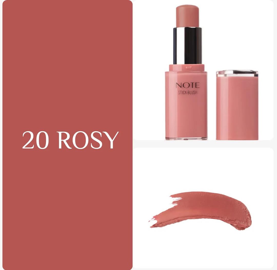 بلاشر ستيك نوت – NOTE Stick Blush | درجة 20 Rosy