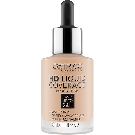 فاونديشن كاتريس HD Liquid Coverage طويل الثبات 24 ساعة