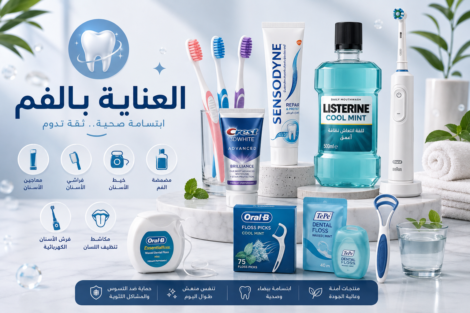 🦷 العناية بالفم