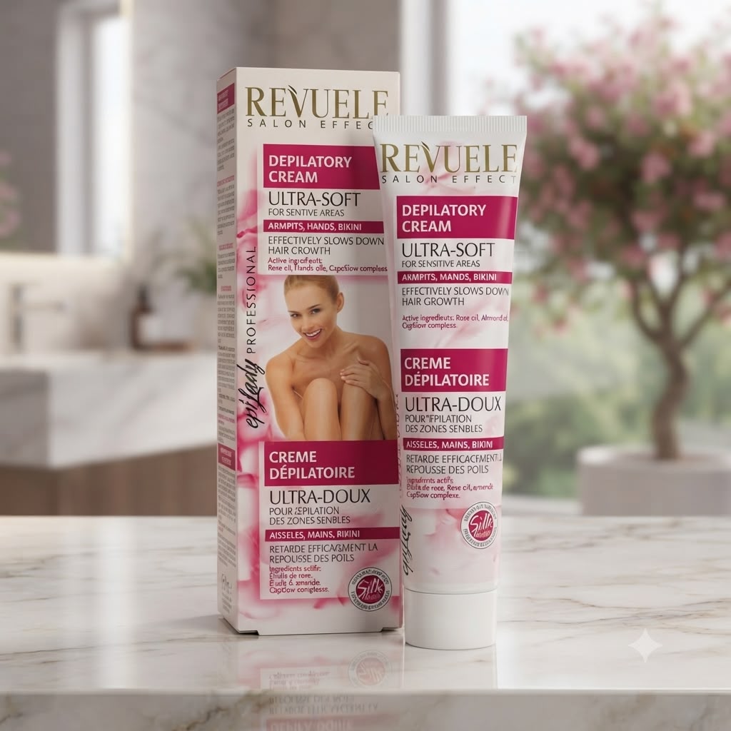 كريم Revuele Ultra-Soft لإزالة الشعر للمناطق الحساسة