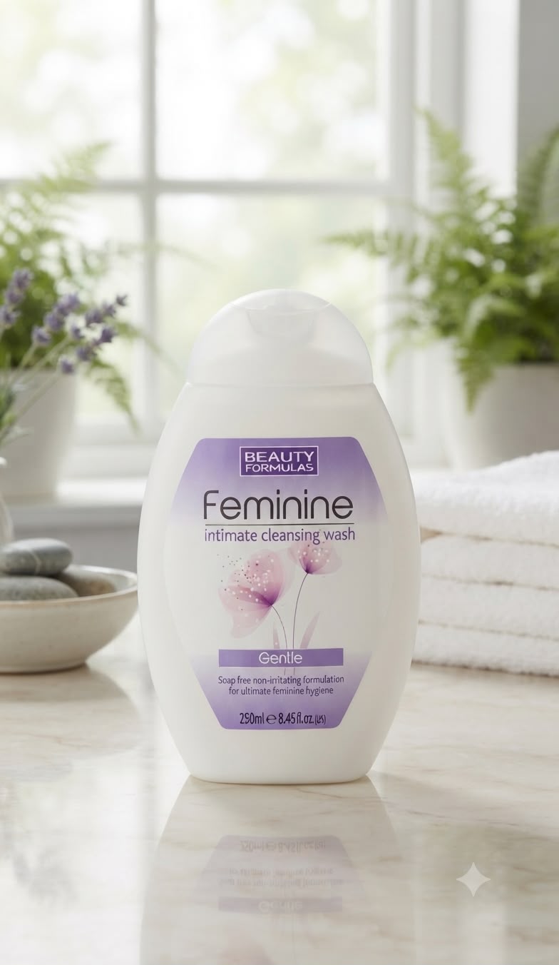 غسول Beauty Formulas للمناطق الحساسة – Gentle – 250 مل
