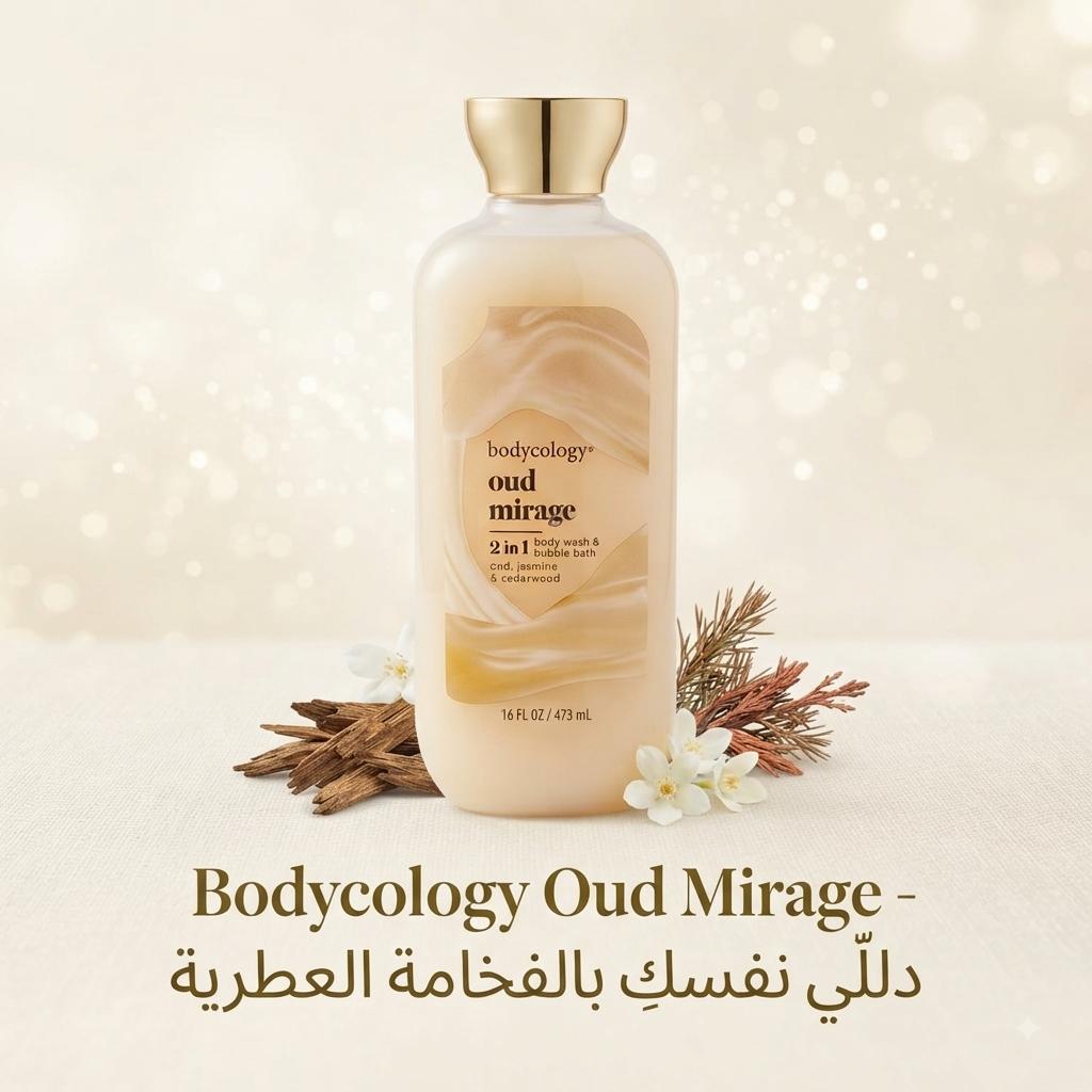 Bodycology Oud Mirage (غسول وجل الاستحمام)