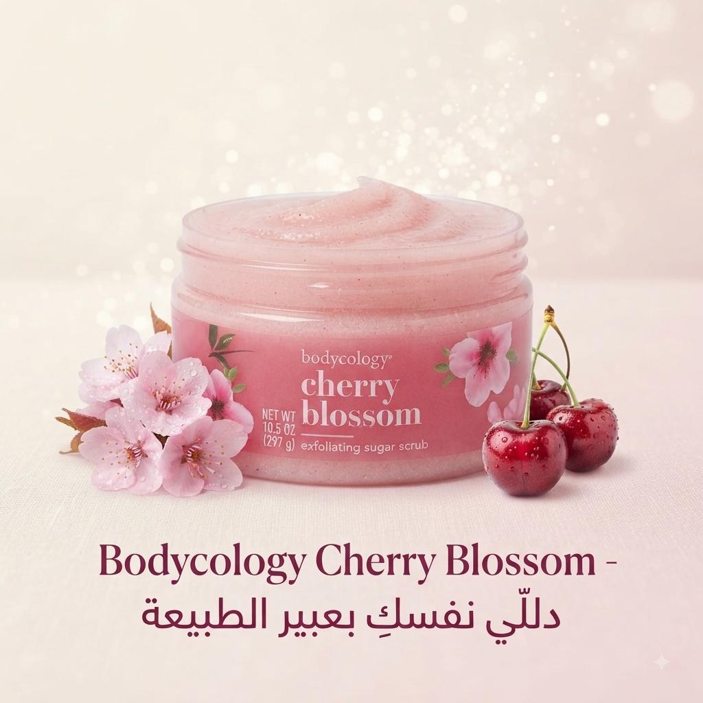 Bodycology Cherry Blossom (مقشر السكر للجسم)